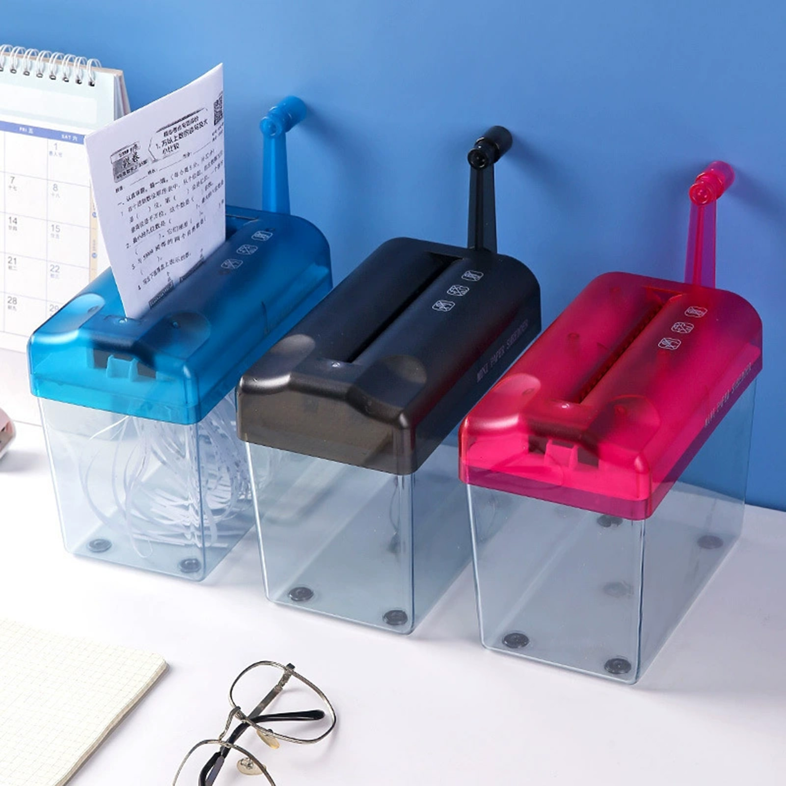 Paper Shredder Micro - Portable Mini Hand Shredder For Home