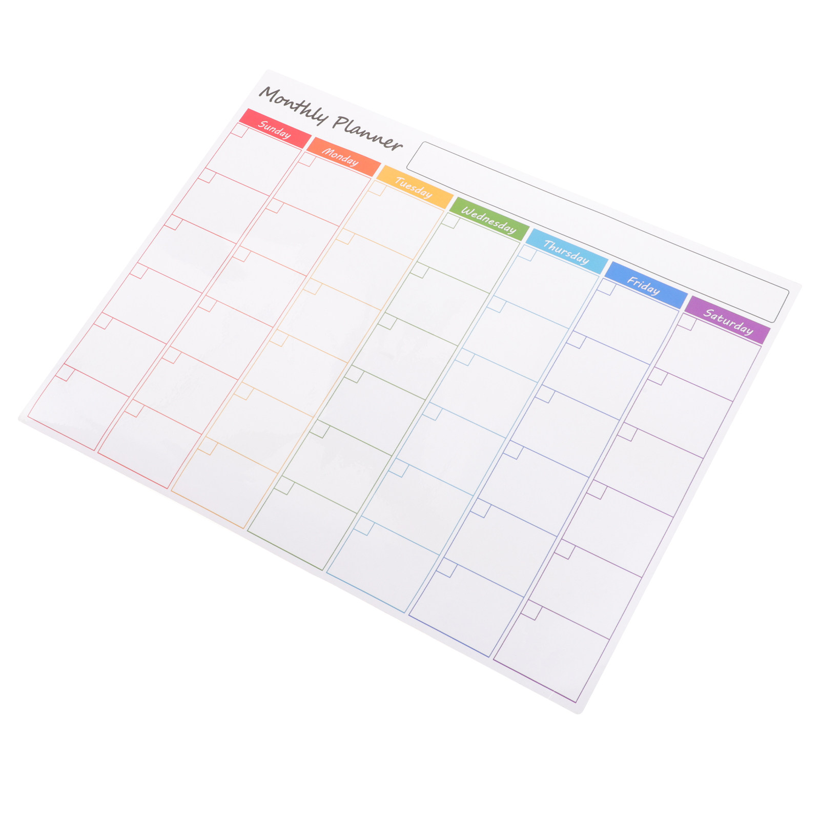 Magnetic Calendar Board - Calendar Schedule Can Be Written Planner