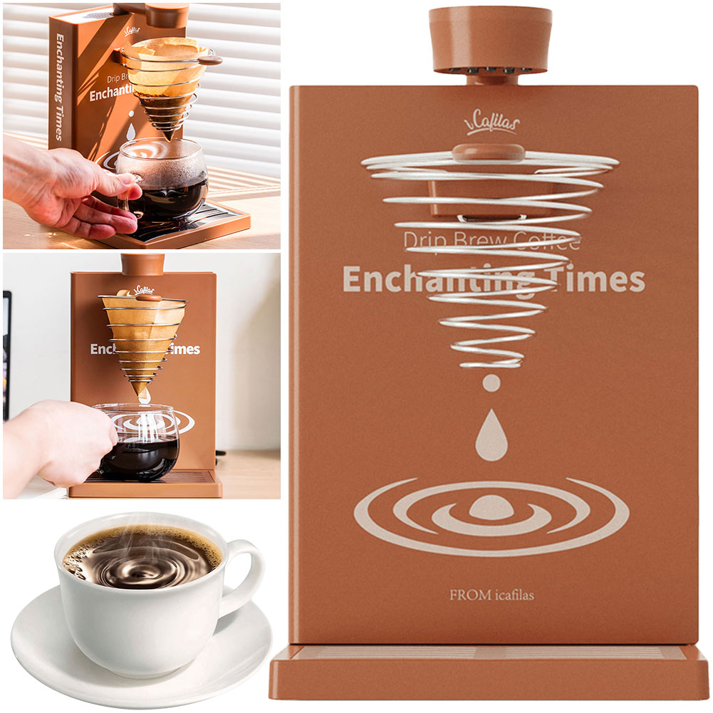 Home Office And Library - Electric Coffee Machine with Filter Paper