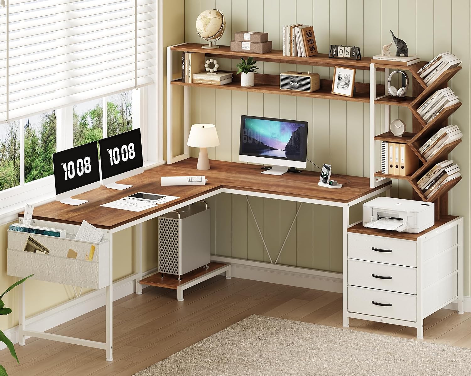Home Office With Bookshelves - 63