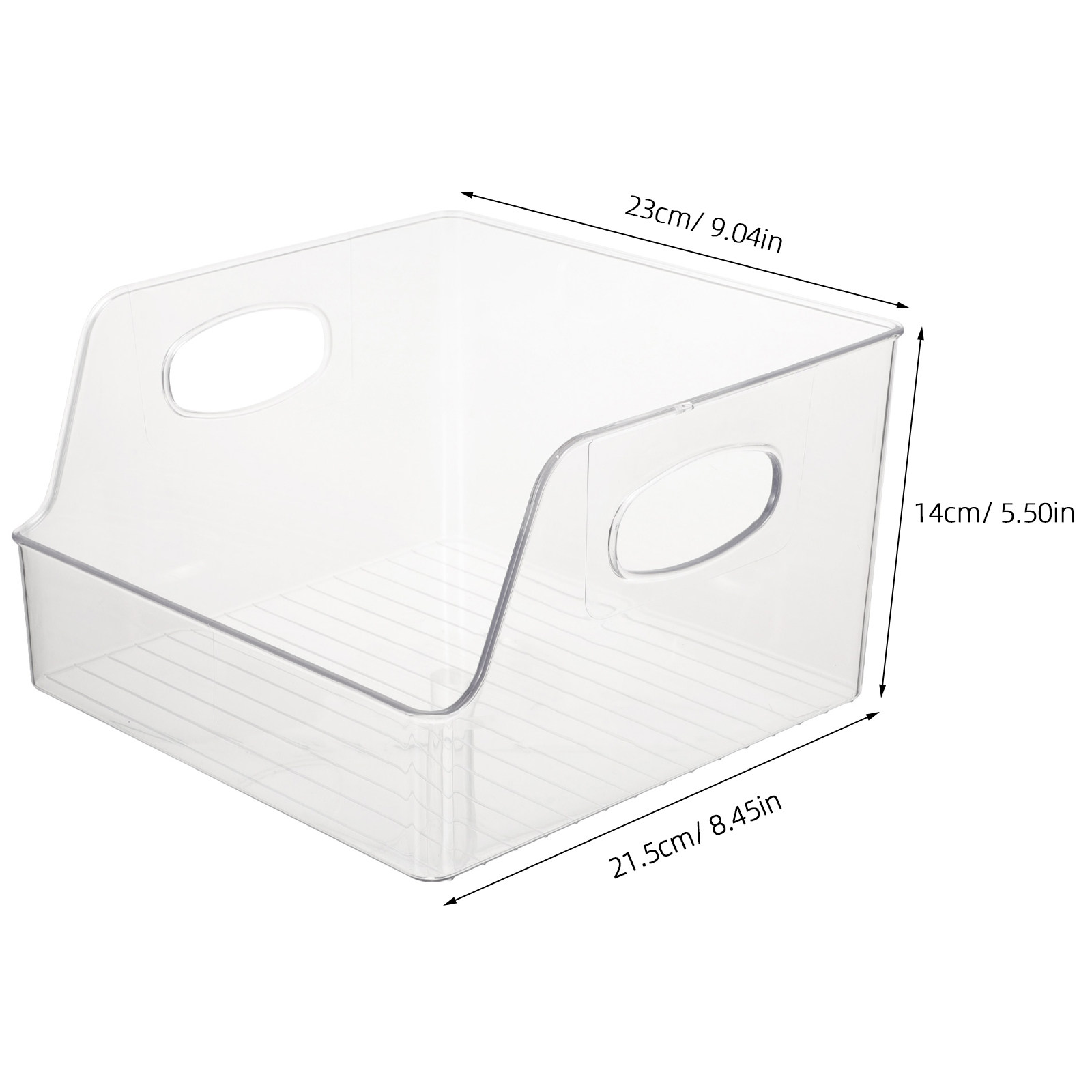 1Pcs Transparent Book Organize - Home Office And Library ulasan dan harga