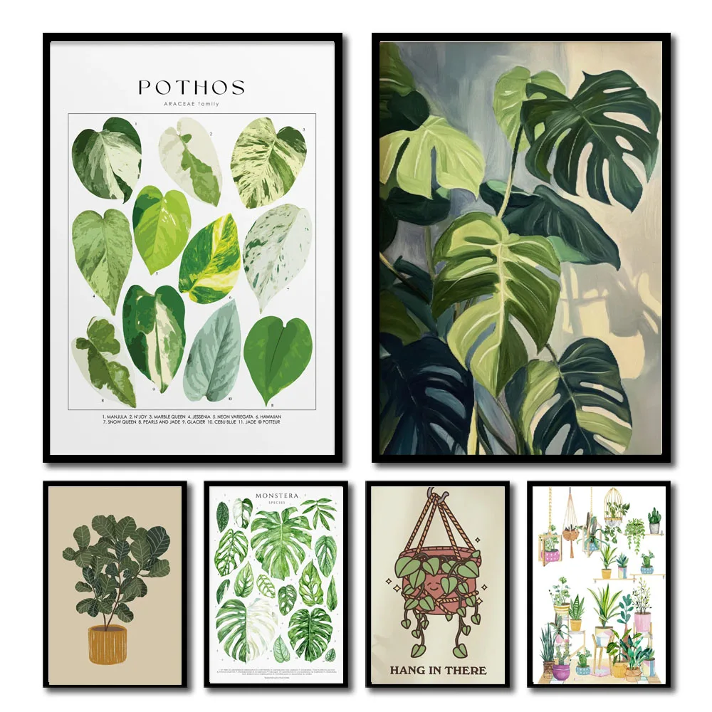 1pc Modern Houseplants Leaves  - Home Office Youtube ulasan dan harga