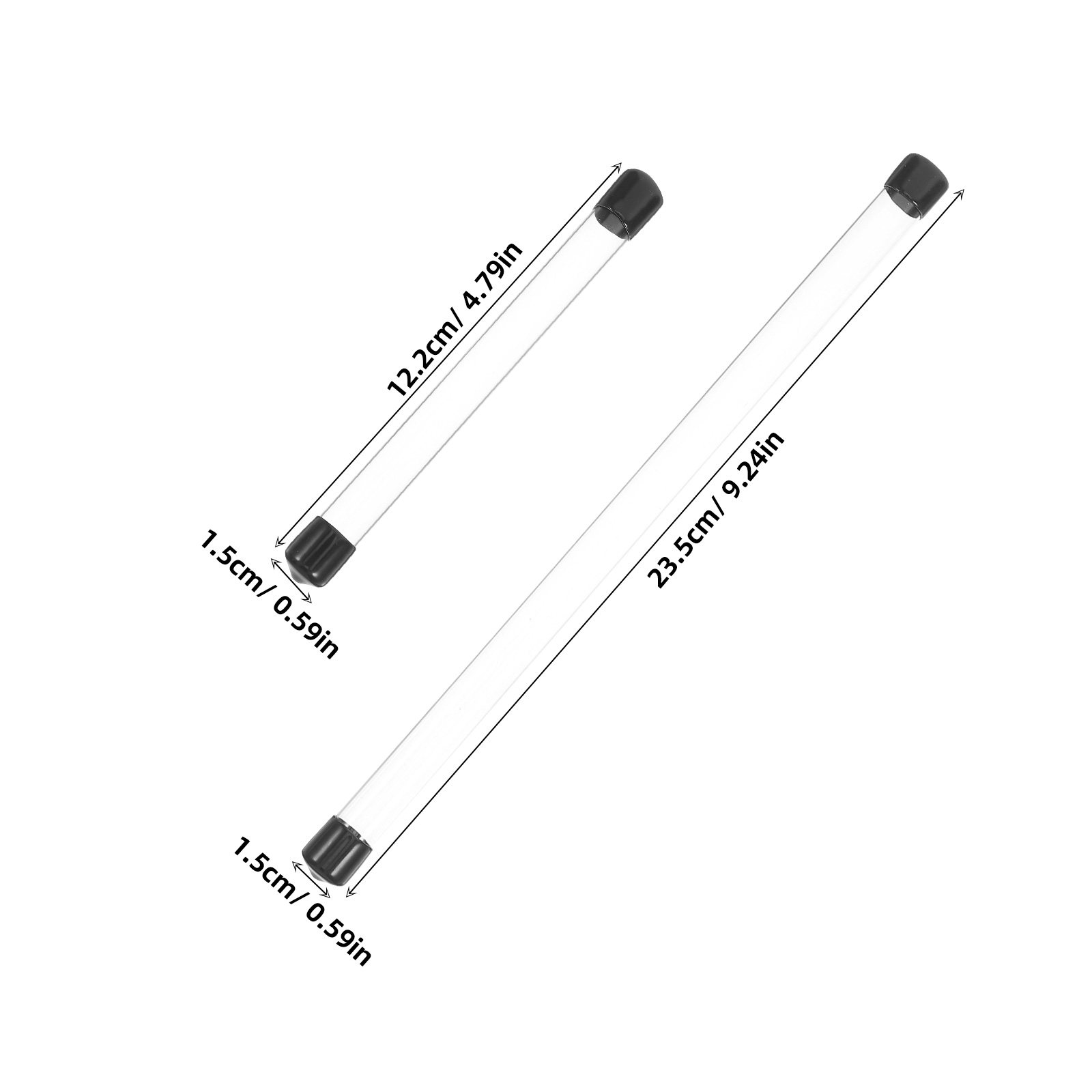 4Pcs Portable Transparent Ince - Home Office Youtube ulasan dan harga