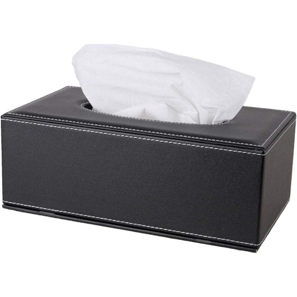High-end Fashion PU Leather Ti - Home Office Box ulasan dan harga