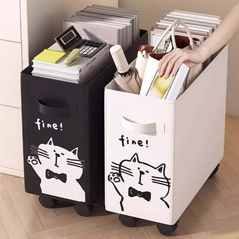 Foldable Rolling Storage Cart  - Rolling File Cart ulasan dan harga