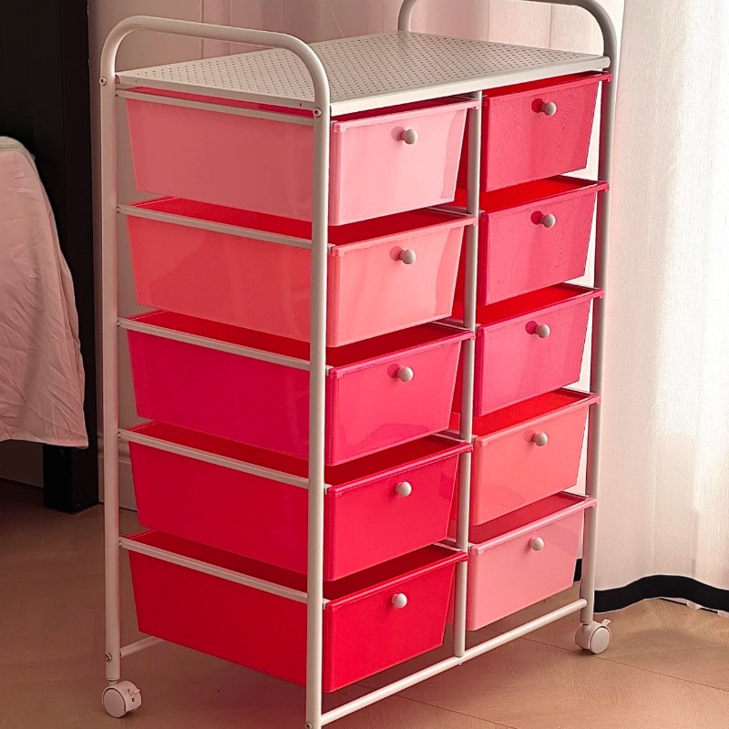 Dopamine Multi-Drawer Storage  - Rolling File Cart ulasan dan harga