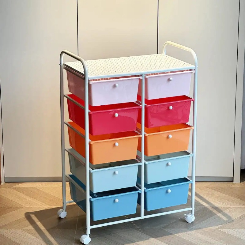 Dopamine Multi-Drawer Storage  - Rolling File Cart ulasan dan harga