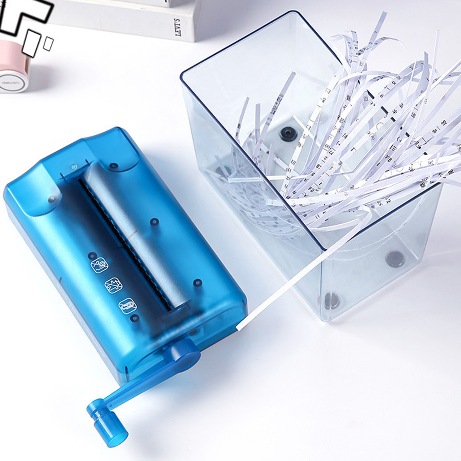 Portable Mini Hand Shredder Fo - Paper Shredder Micro ulasan dan harga