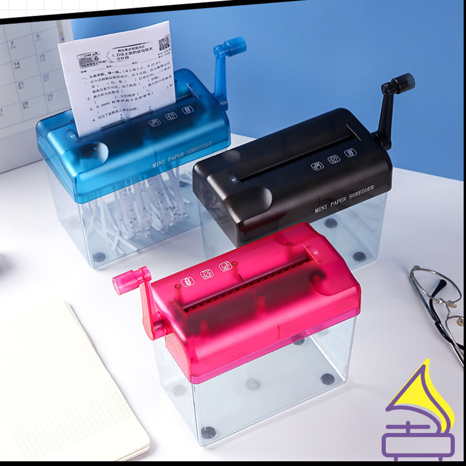 Portable Mini Hand Shredder Fo - Paper Shredder Micro ulasan dan harga
