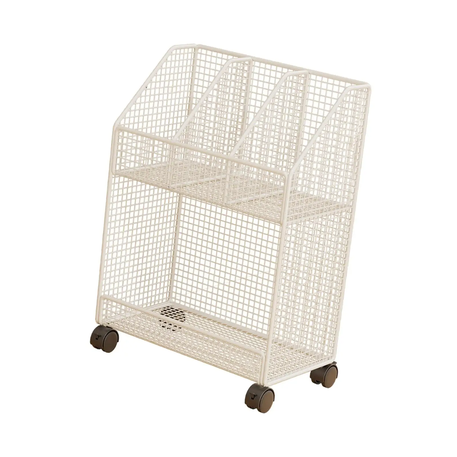 Mobile Rolling Book Cart with  - Rolling File Cart ulasan dan harga