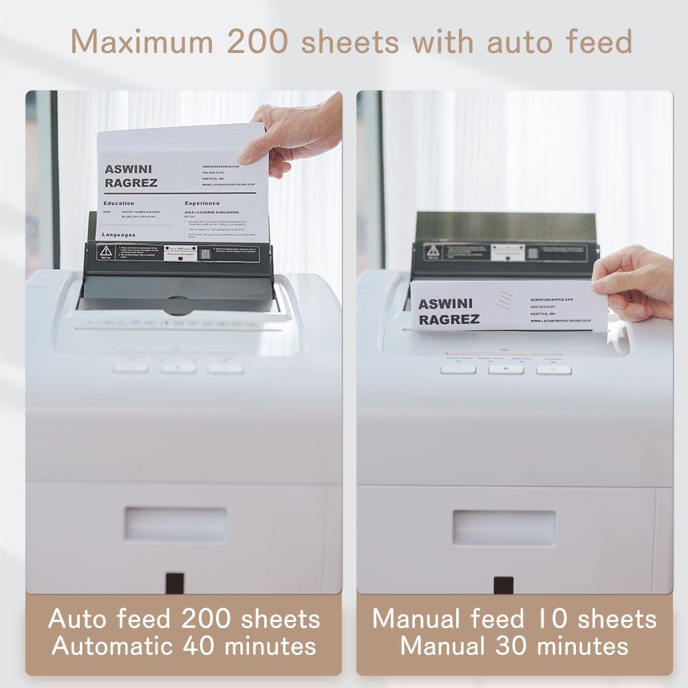 Automatic Paper Shredder 200 S - Paper Shredder Micro ulasan dan harga