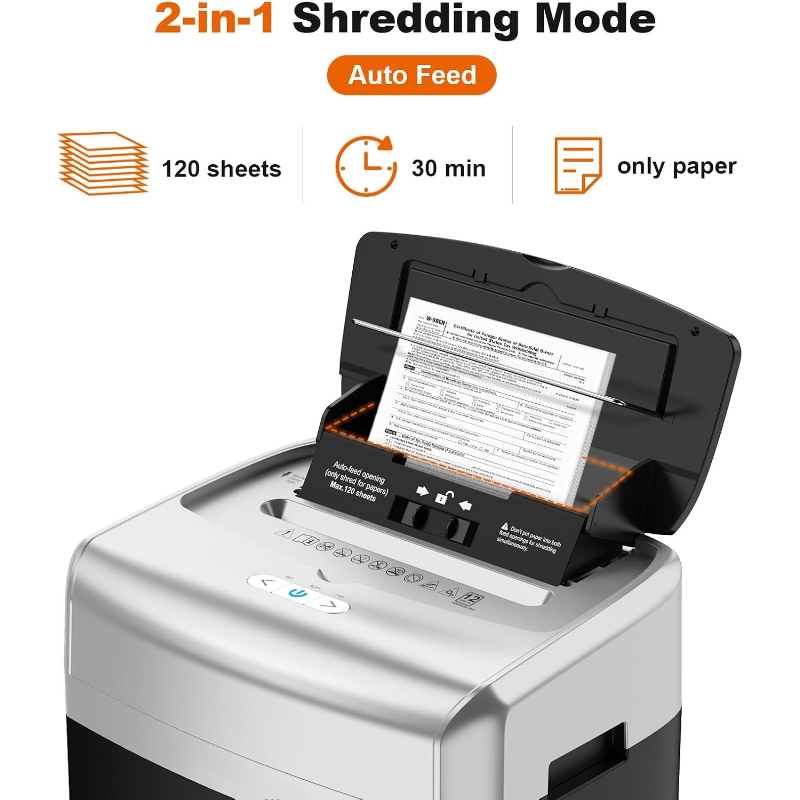 120-Sheet Autofeed Micro-Cut 3 - Paper Shredder Micro ulasan dan harga