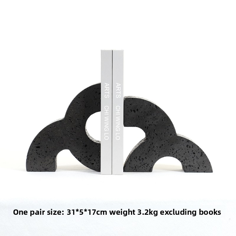 Modern Marble Bookends Heavy D - Home Office And Library ulasan dan harga