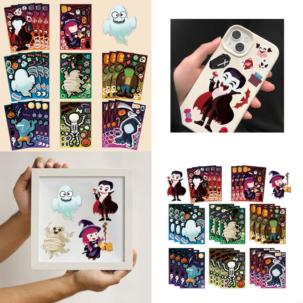 J78A 8 Pack Halloweens Cartoon - Home Office Official ulasan dan harga