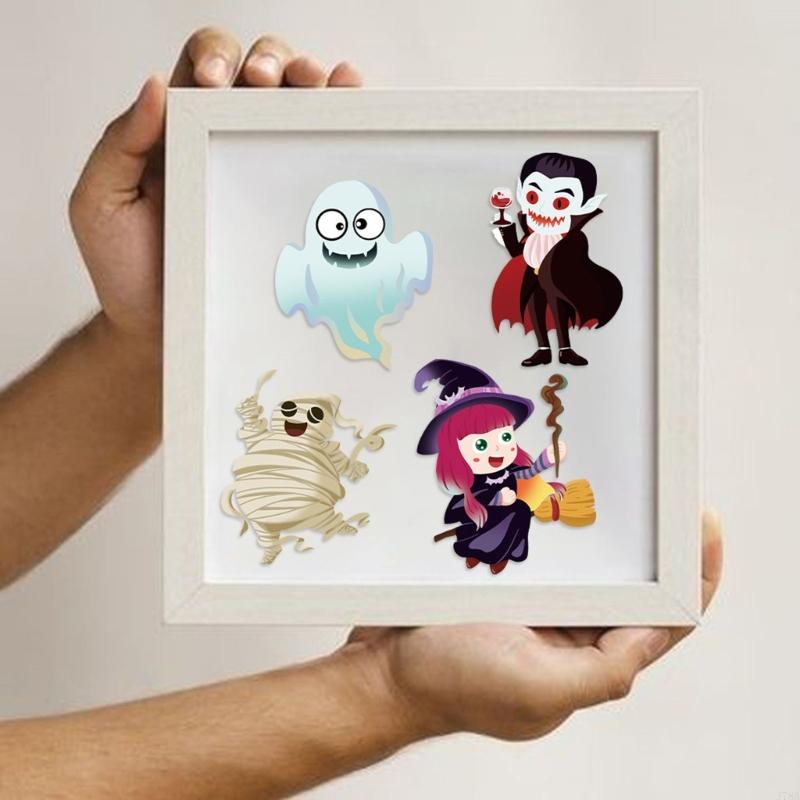 J78A 8 Pack Halloweens Cartoon - Home Office Official ulasan dan harga