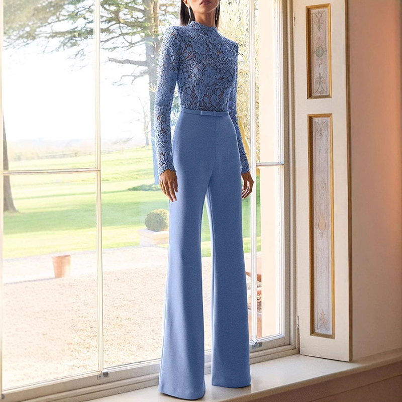 Jacquard Lace High-waisted Wom - Home Office Romance ulasan dan harga
