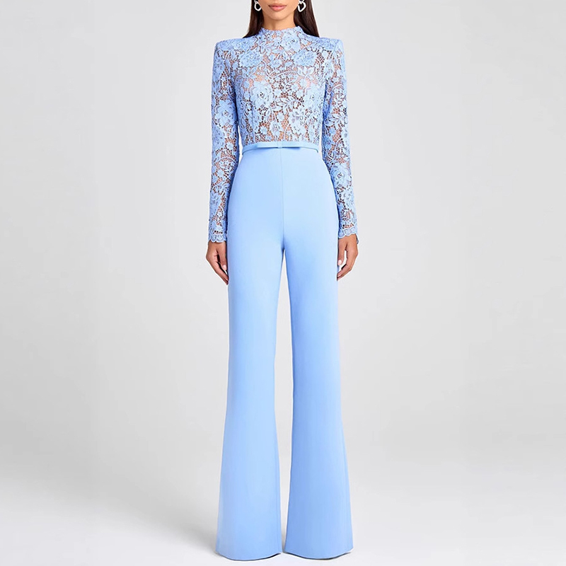 Jacquard Lace High-waisted Wom - Home Office Romance ulasan dan harga