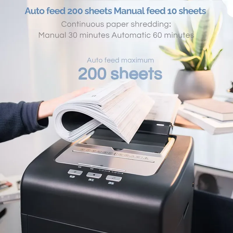 Heavy Auto Feed P5 35L 200 She - Paper Shredder Micro ulasan dan harga