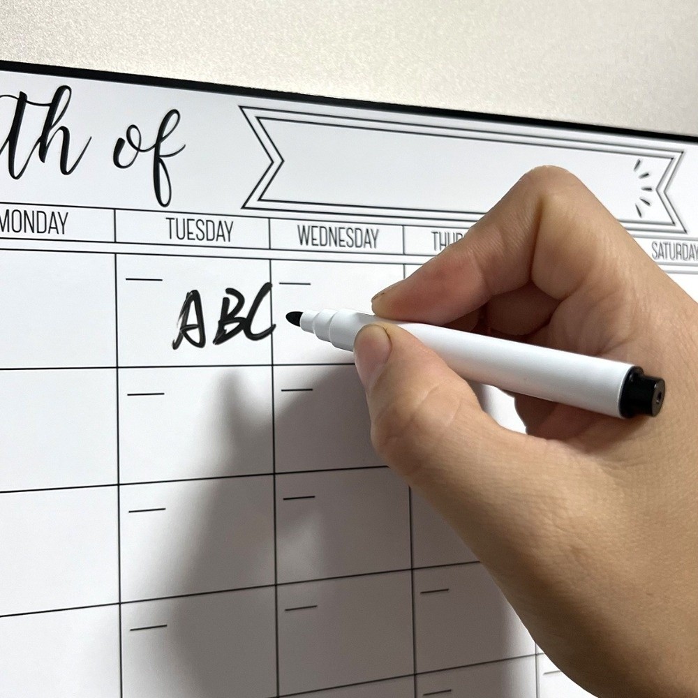 New Magnetic Dry Erase Calenda - Magnetic Calendar Board ulasan dan harga