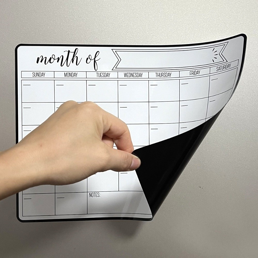 New Magnetic Dry Erase Calenda - Magnetic Calendar Board ulasan dan harga