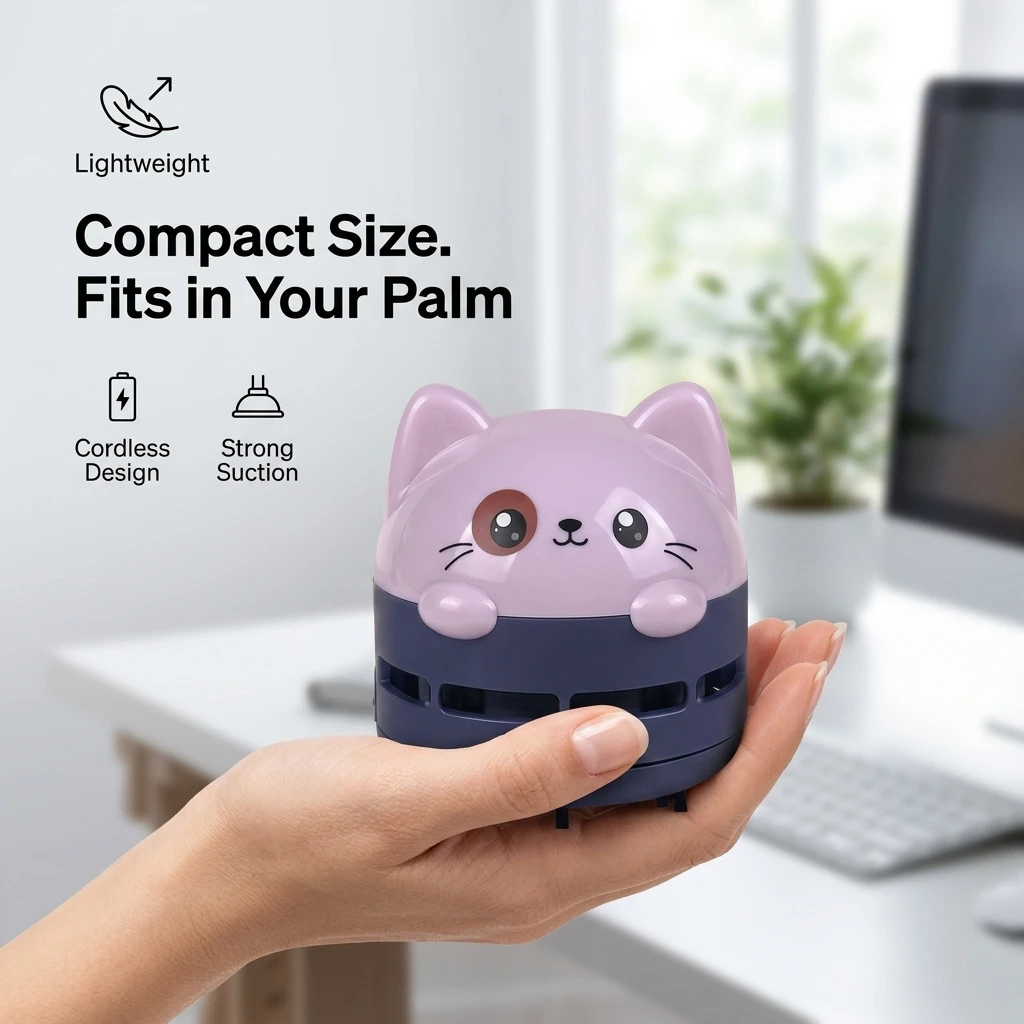 Desktop Vacuum Cleaner Mini Co - Home Office Box ulasan dan harga