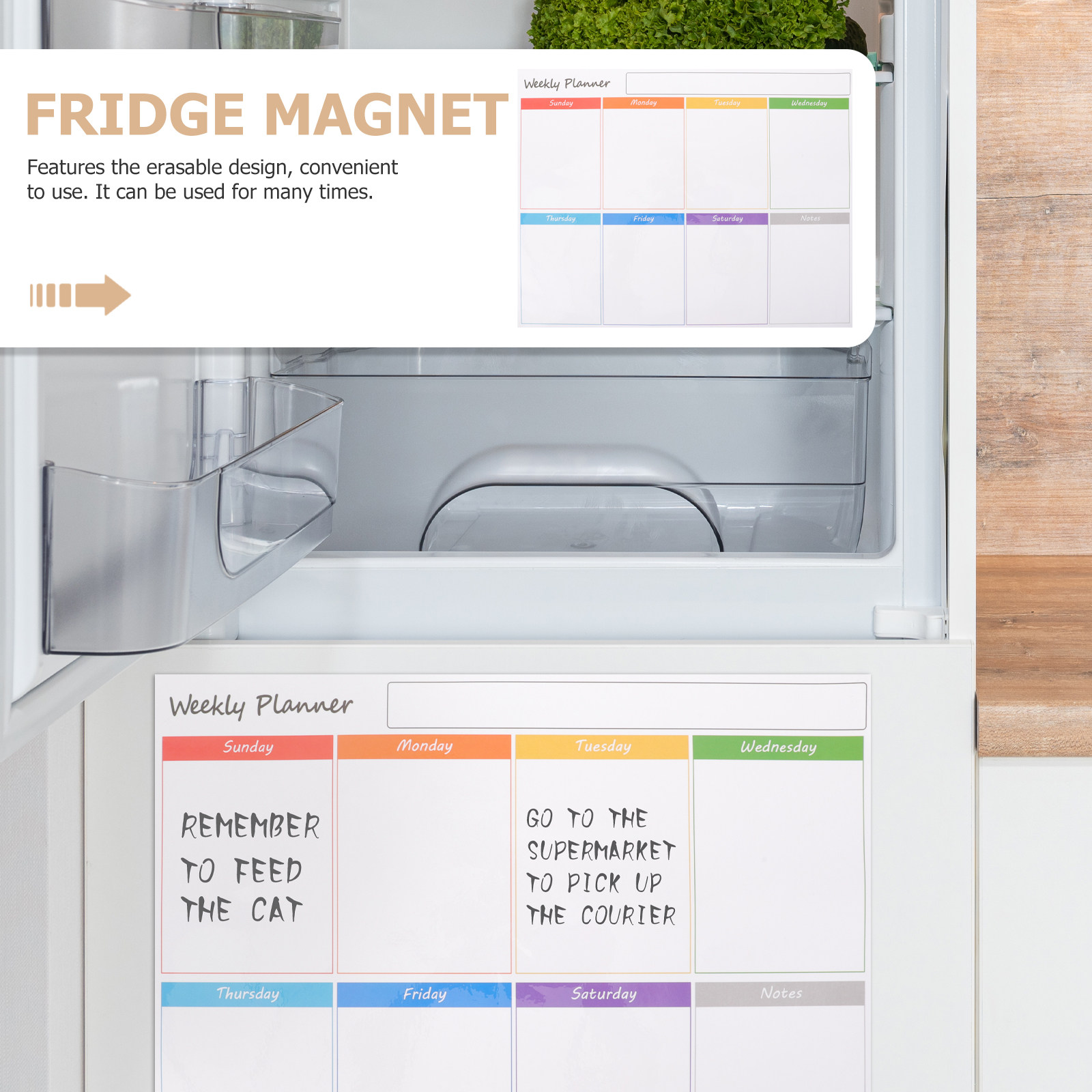 Calendar Schedule Can Be Writt - Magnetic Calendar Board ulasan dan harga
