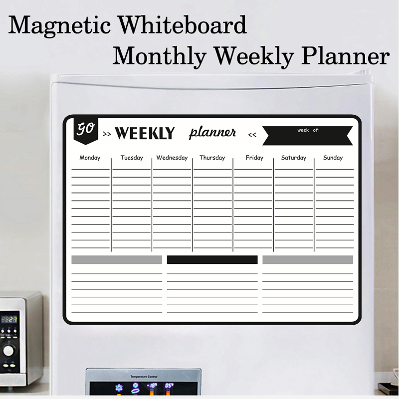 A3 Size Magnetic Monthly Weekl - Magnetic Calendar Board ulasan dan harga