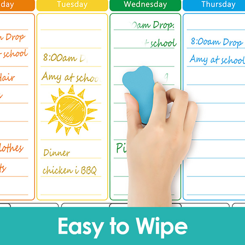 A3 Size Magnetic Monthly Weekl - Magnetic Calendar Board ulasan dan harga