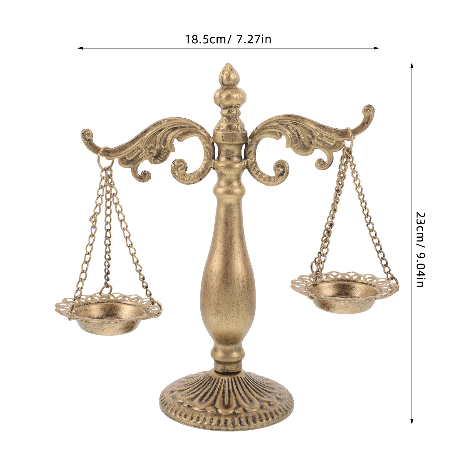 Vintage Metal Libra Balance Sc - Home Office And Library ulasan dan harga
