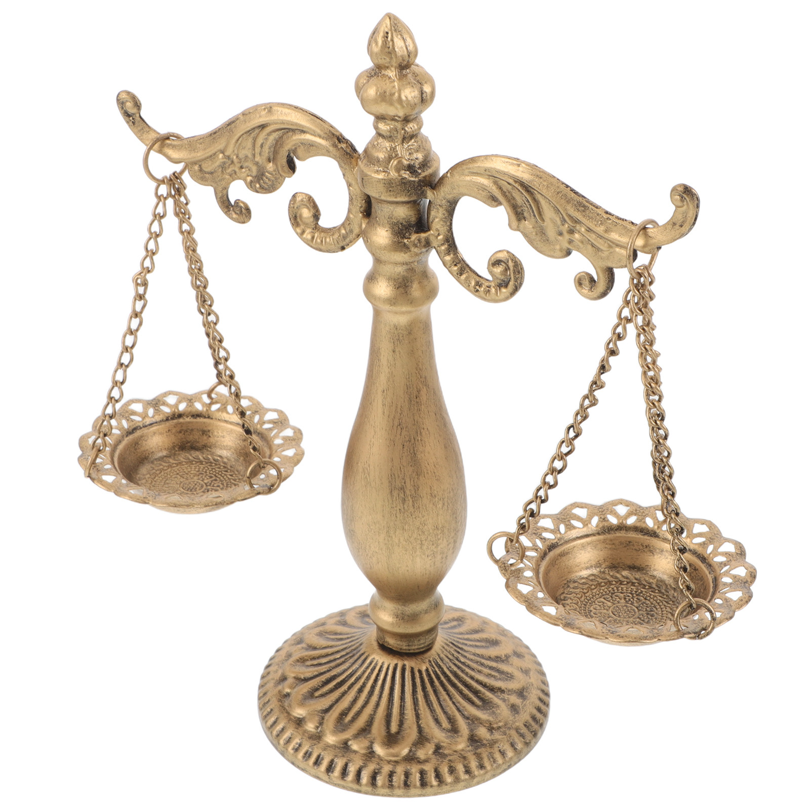 Vintage Metal Libra Balance Sc - Home Office And Library ulasan dan harga