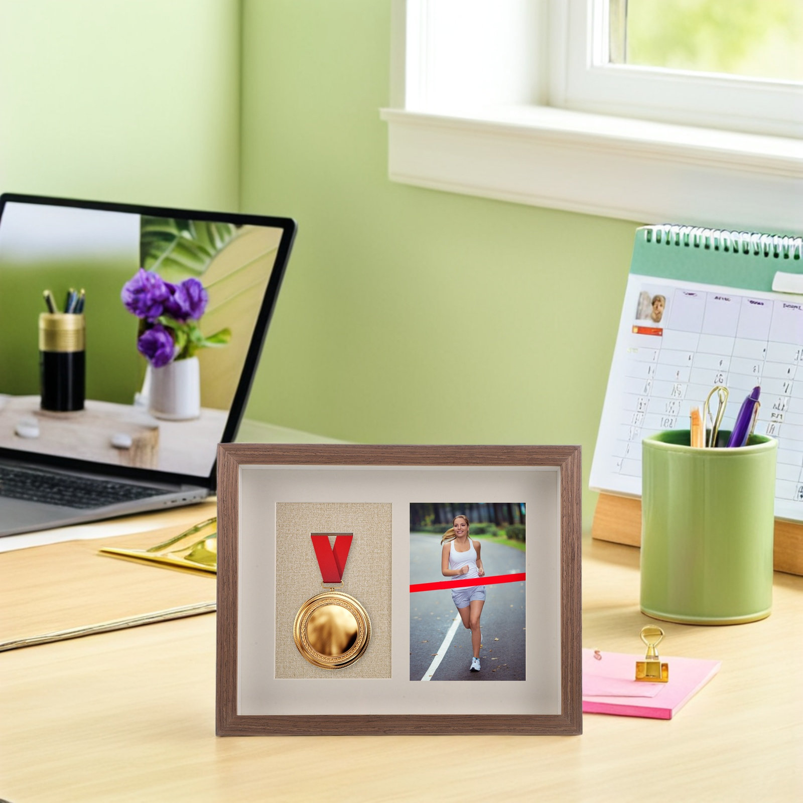 10 Inch Wood Medal Display Fra - Home Office Box ulasan dan harga