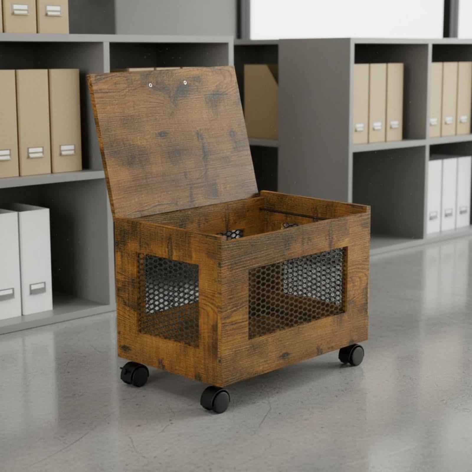 Mobile Cabinet with Drawers an - Rolling File Cart ulasan dan harga