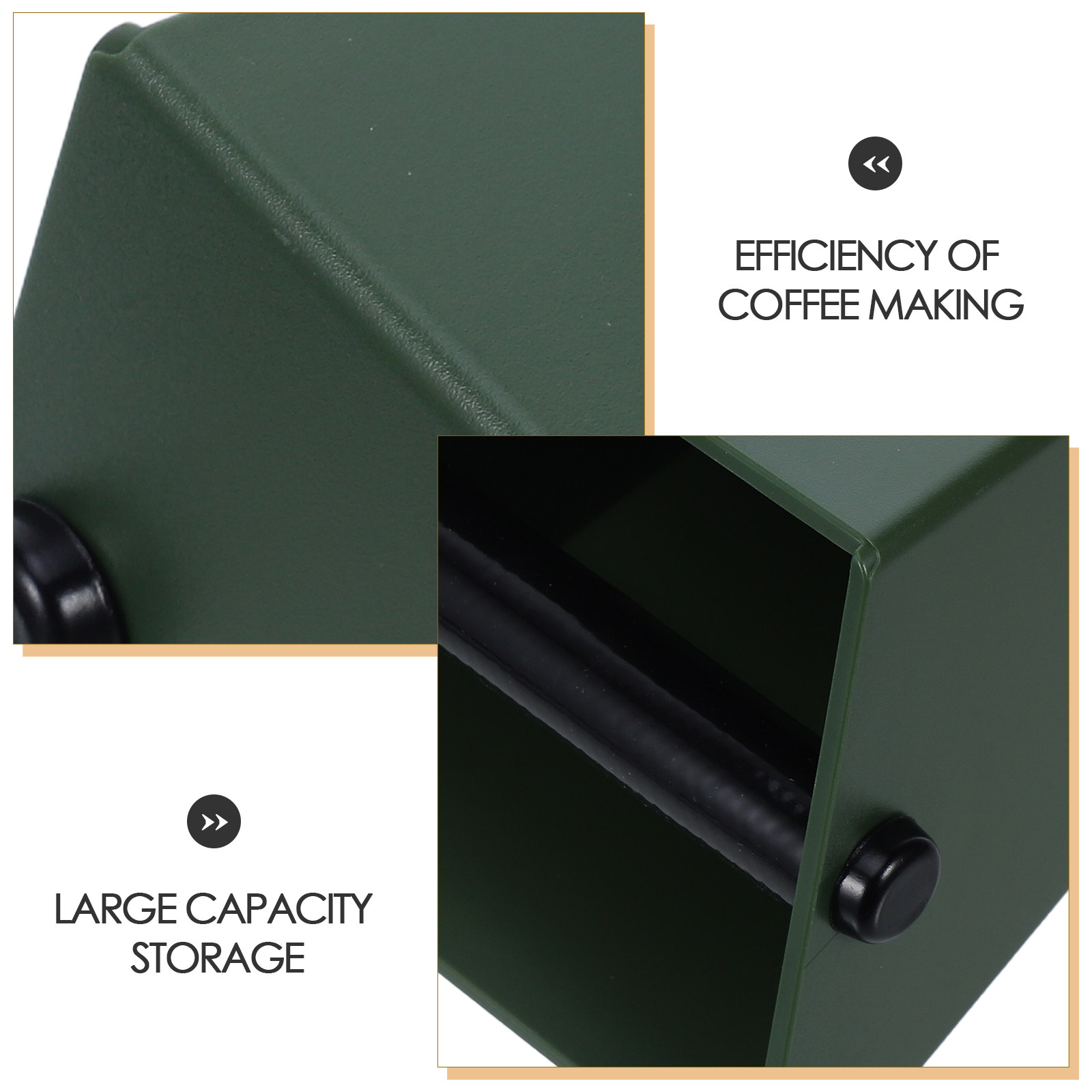 Large Capacity Espresso Knock  - Home Office Box ulasan dan harga