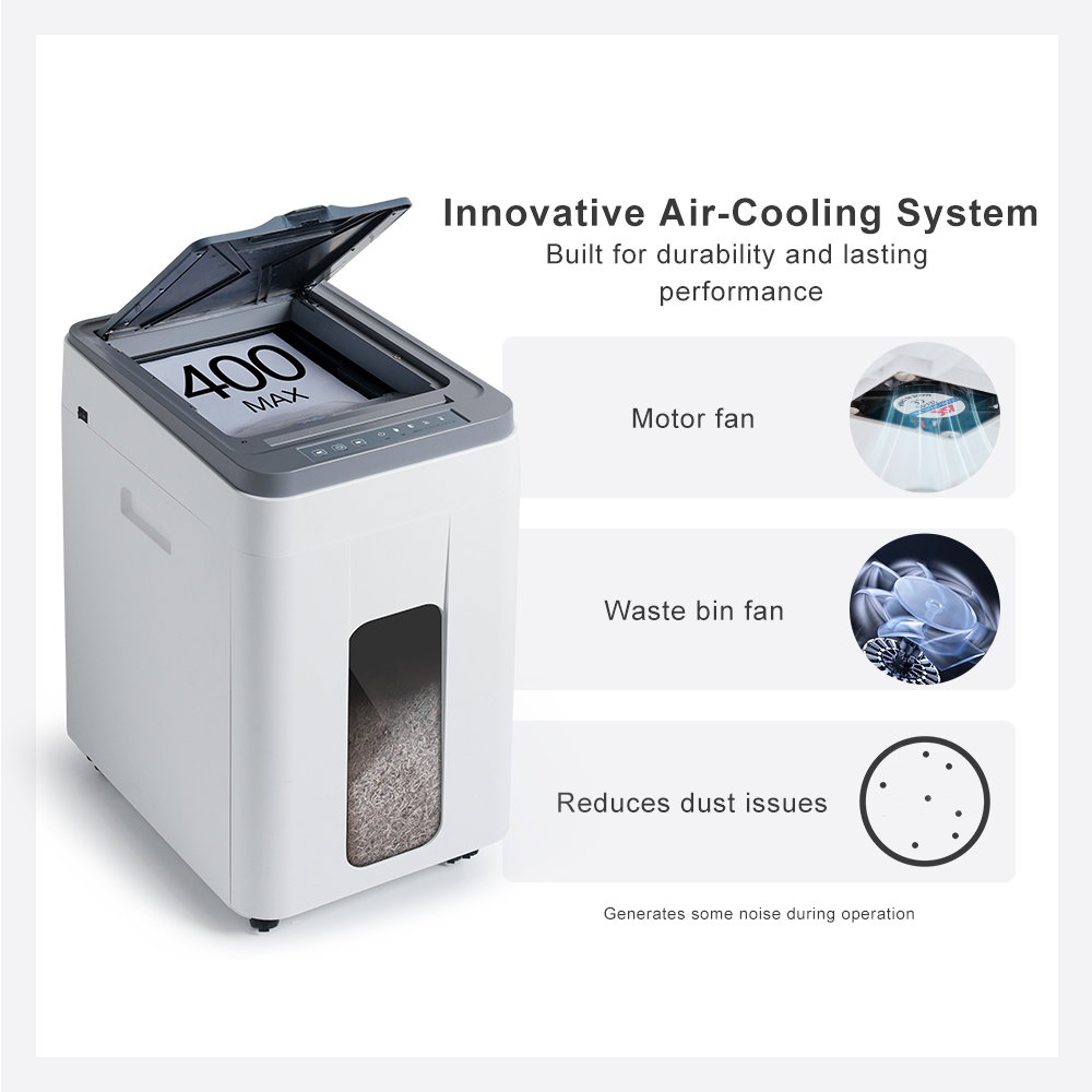 50L Auto Feed Paper Shredder:  - Paper Shredder Micro ulasan dan harga