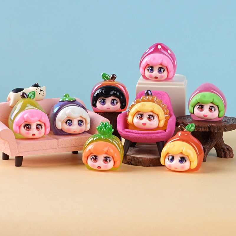 Cute Fruit Blind Box Beads Hom - Home Office Box ulasan dan harga