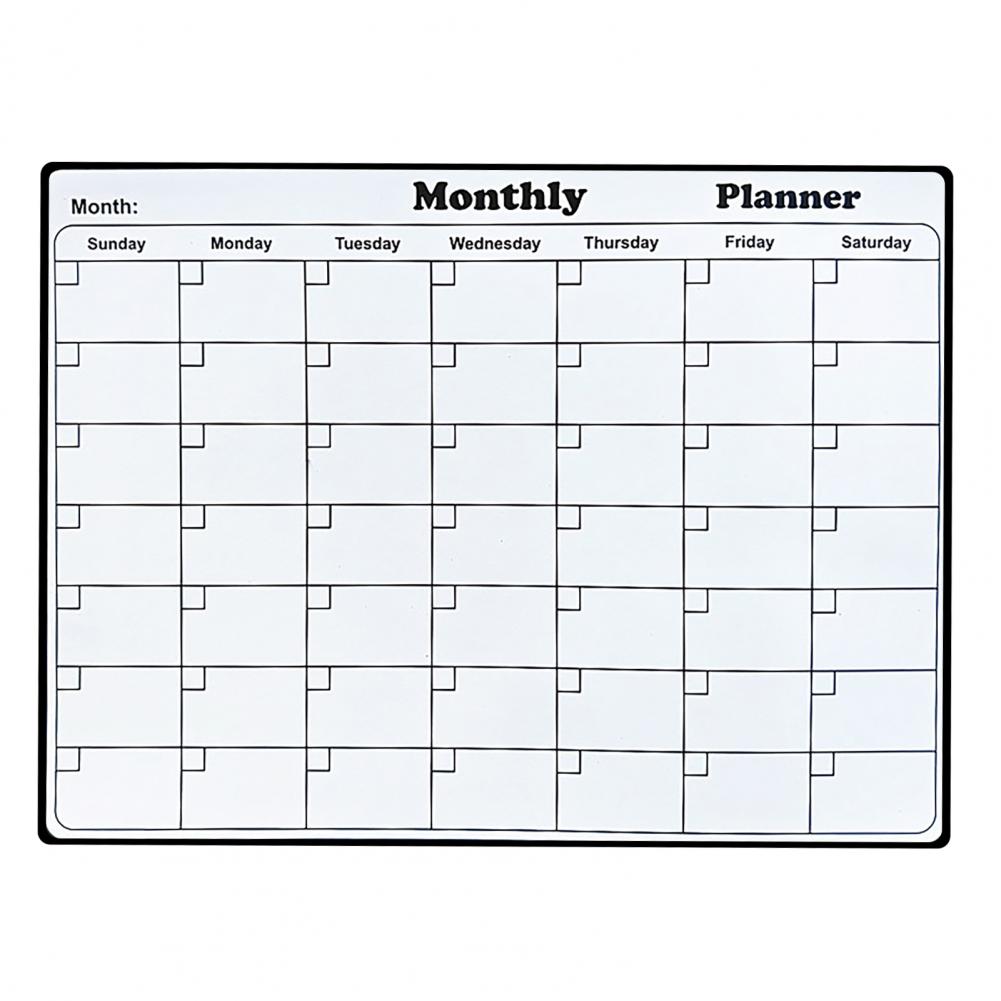 Magnetic Dry Erase Whiteboard  - Magnetic Calendar Board ulasan dan harga