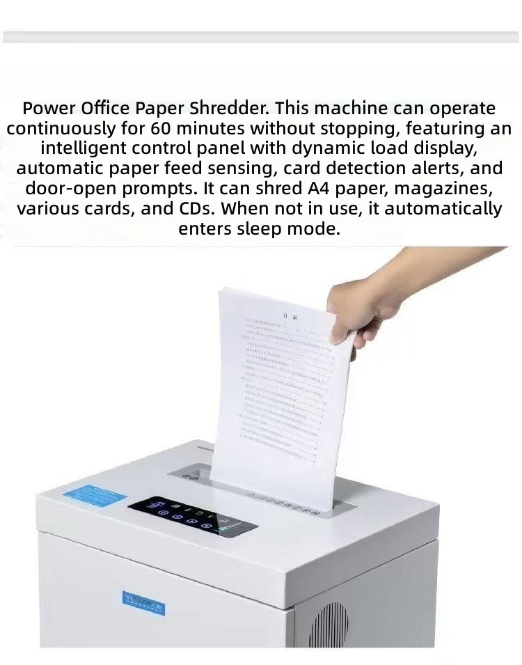 Commercial Heavy Duty P5 Micro - Paper Shredder Micro ulasan dan harga