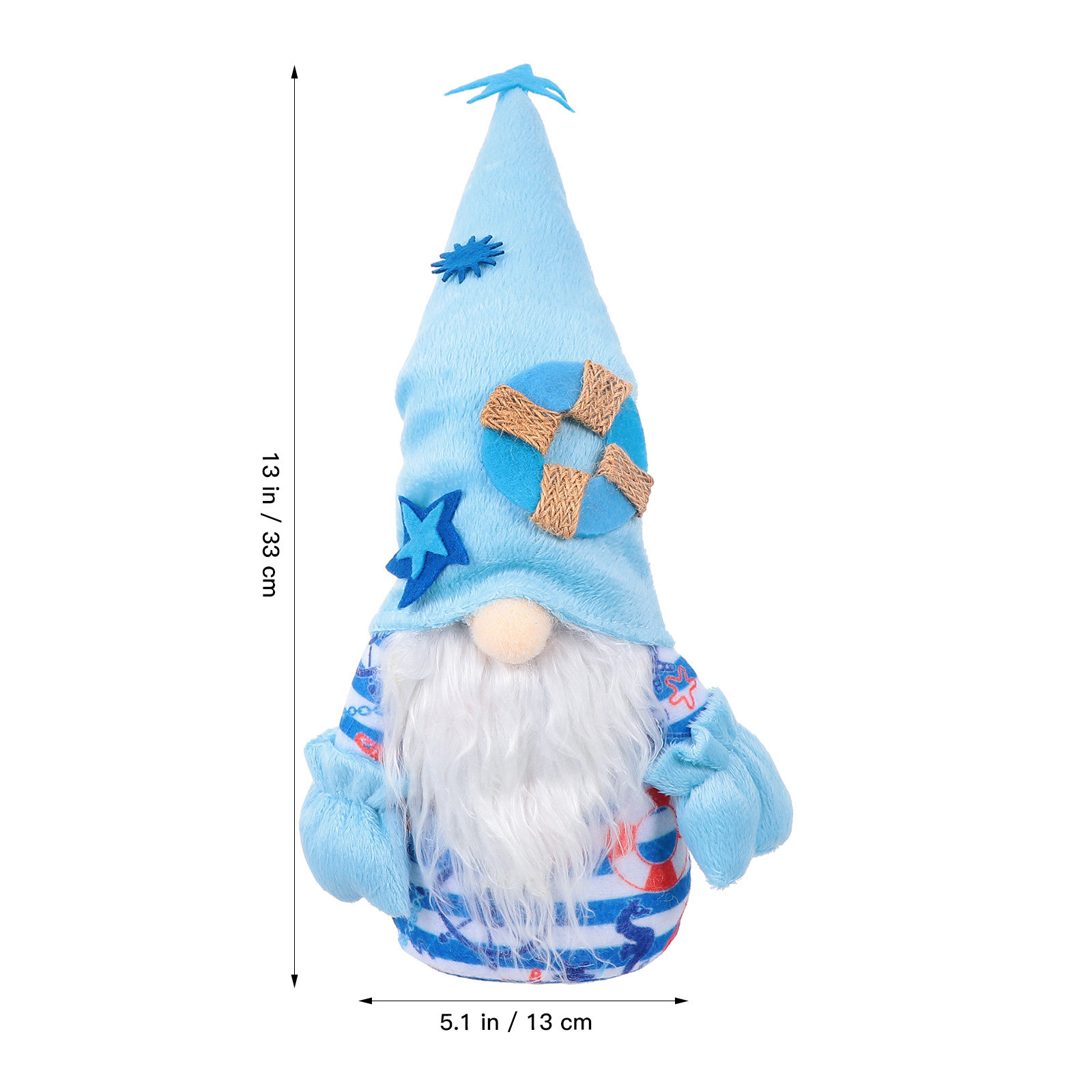 Handmade Cloth Tomte Gnome Dec - Home Office With Bookshelves ulasan dan harga
