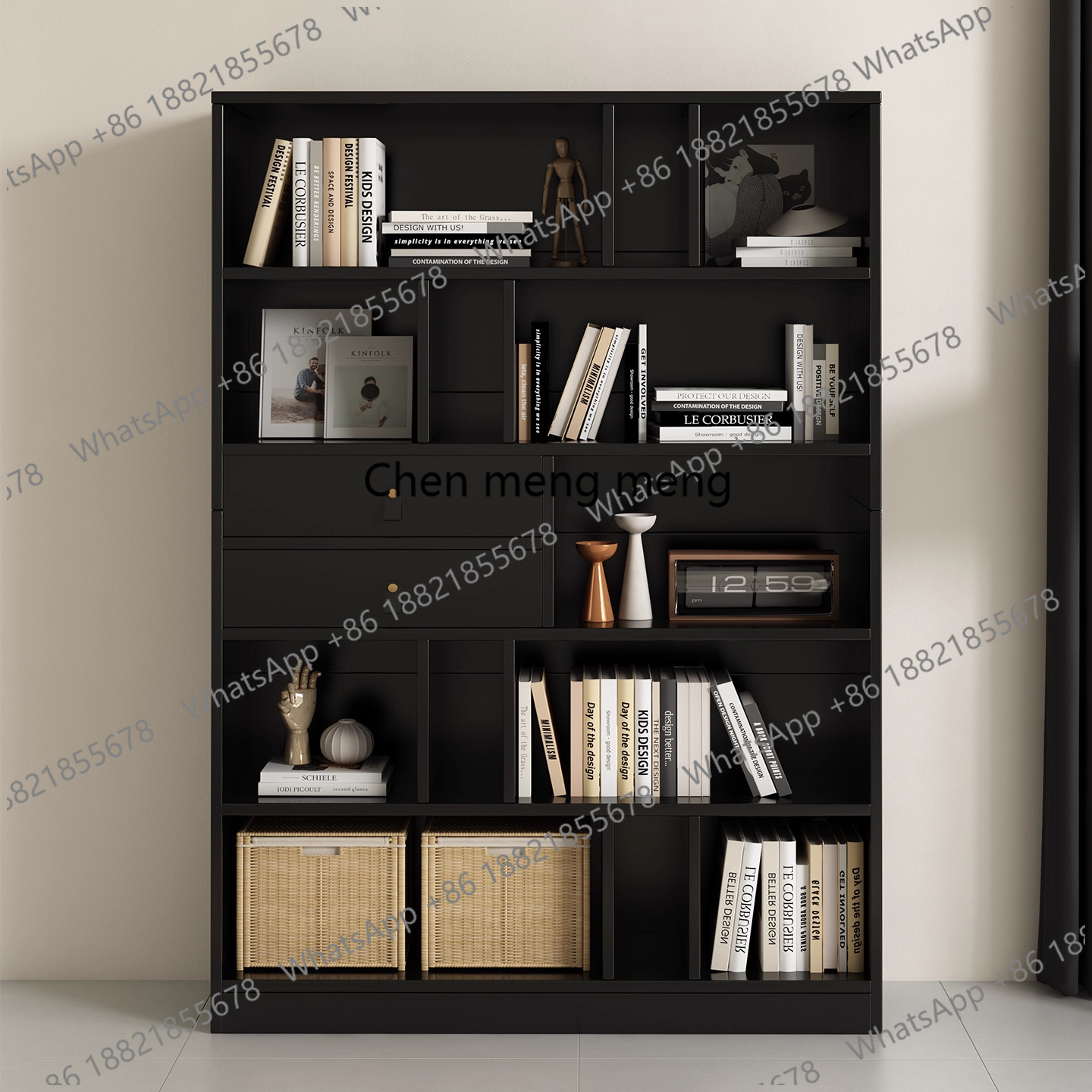 Book Shelf Wall and Bookcase 6 - Home Office And Library ulasan dan harga