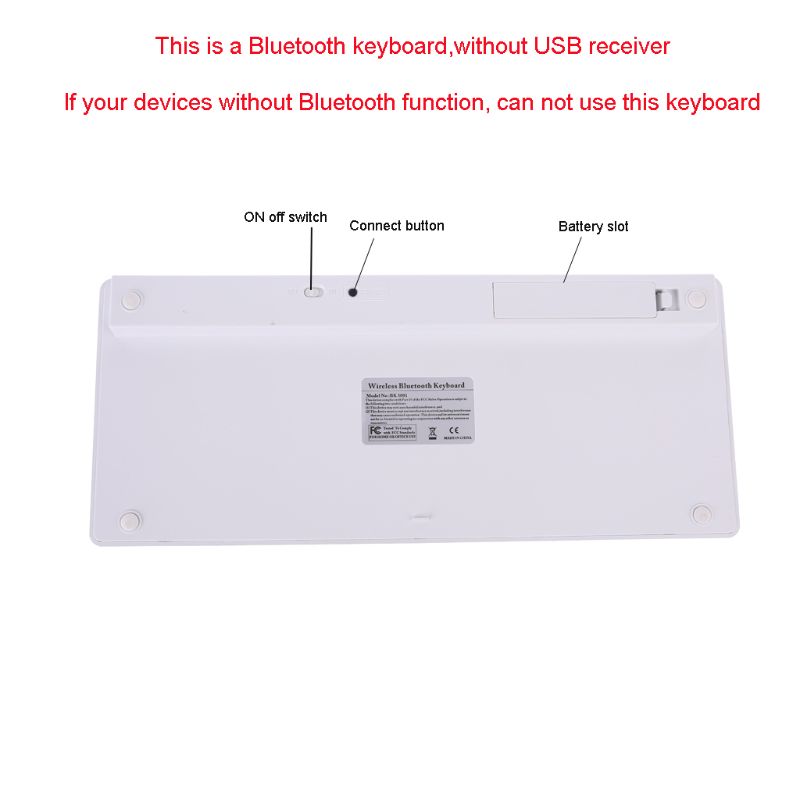 78-key Thai Wireless Keyboard  - Home Office Official ulasan dan harga