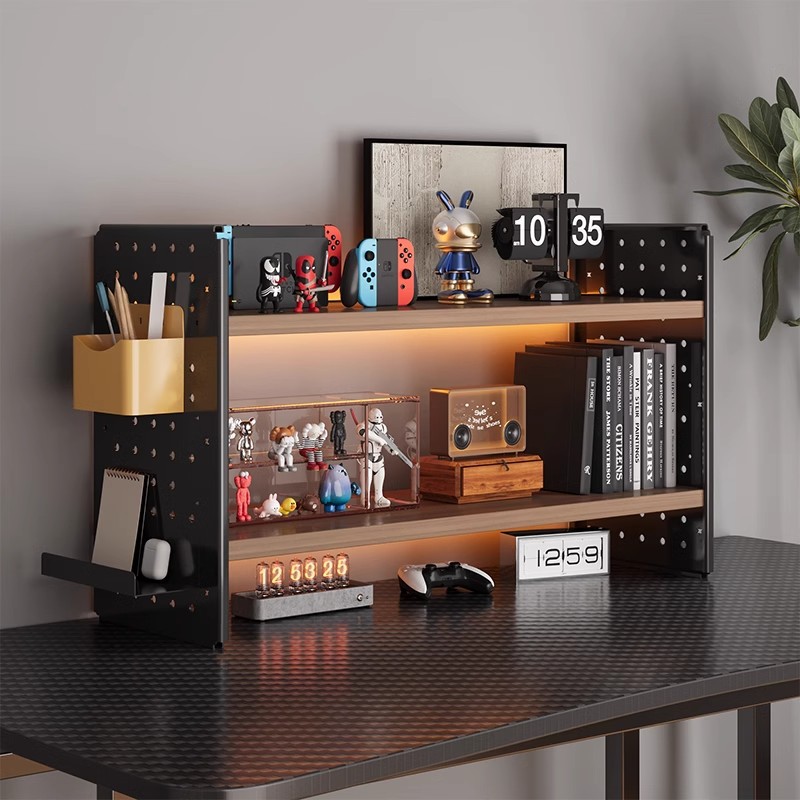 AOLIVIYA Desk Storage Rack Boo - Home Office And Library ulasan dan harga