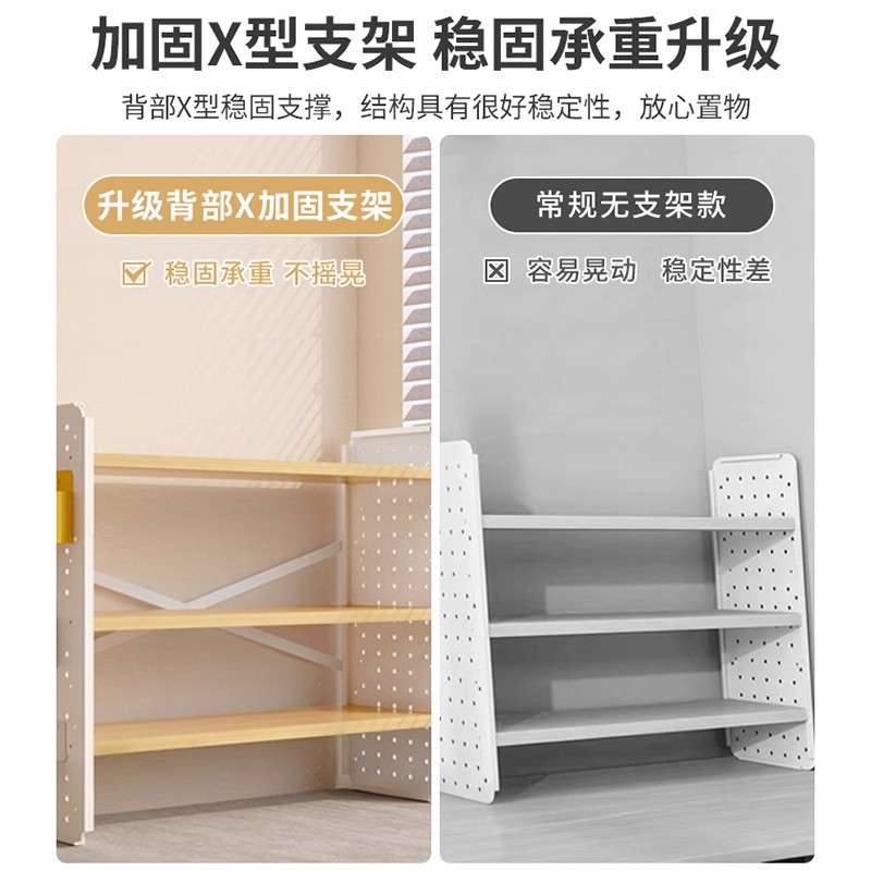 AOLIVIYA Desk Storage Rack Boo - Home Office And Library ulasan dan harga