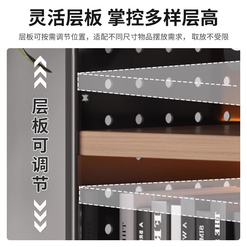 AOLIVIYA Desk Storage Rack Boo - Home Office And Library ulasan dan harga