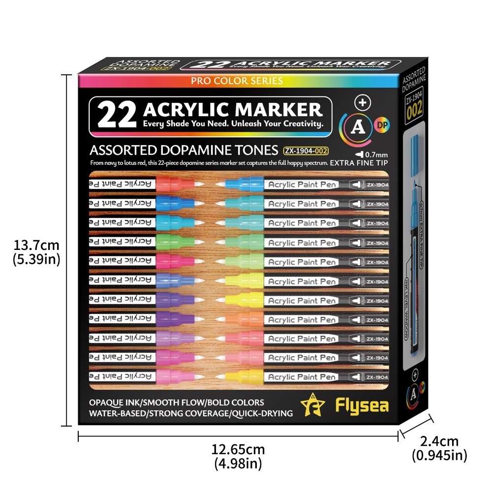 22pcs 0.7mm Extra Fine Tip Acr - Copic Marker Classic ulasan dan harga