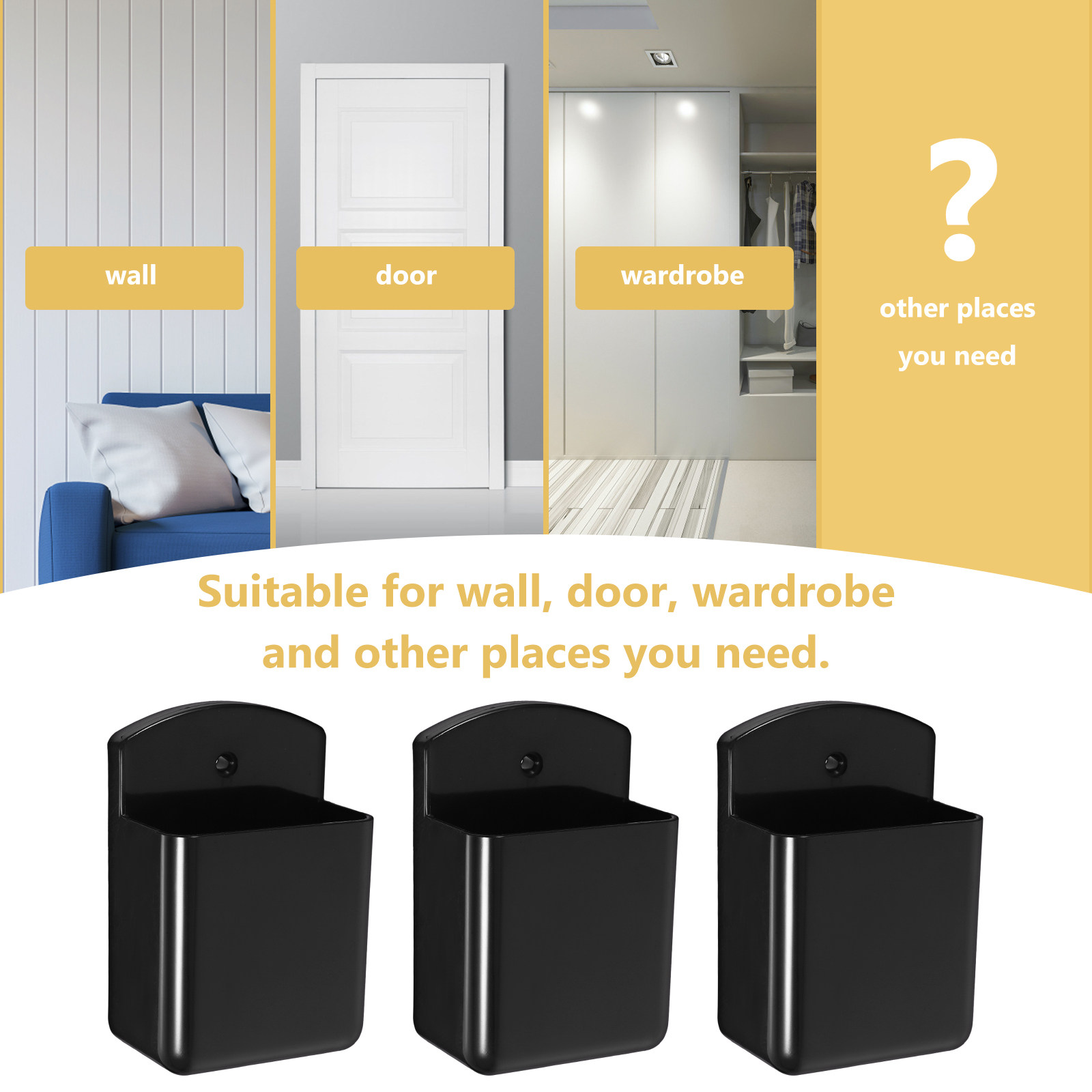 3 Sets Wall Remote Controller  - Home Office Box ulasan dan harga