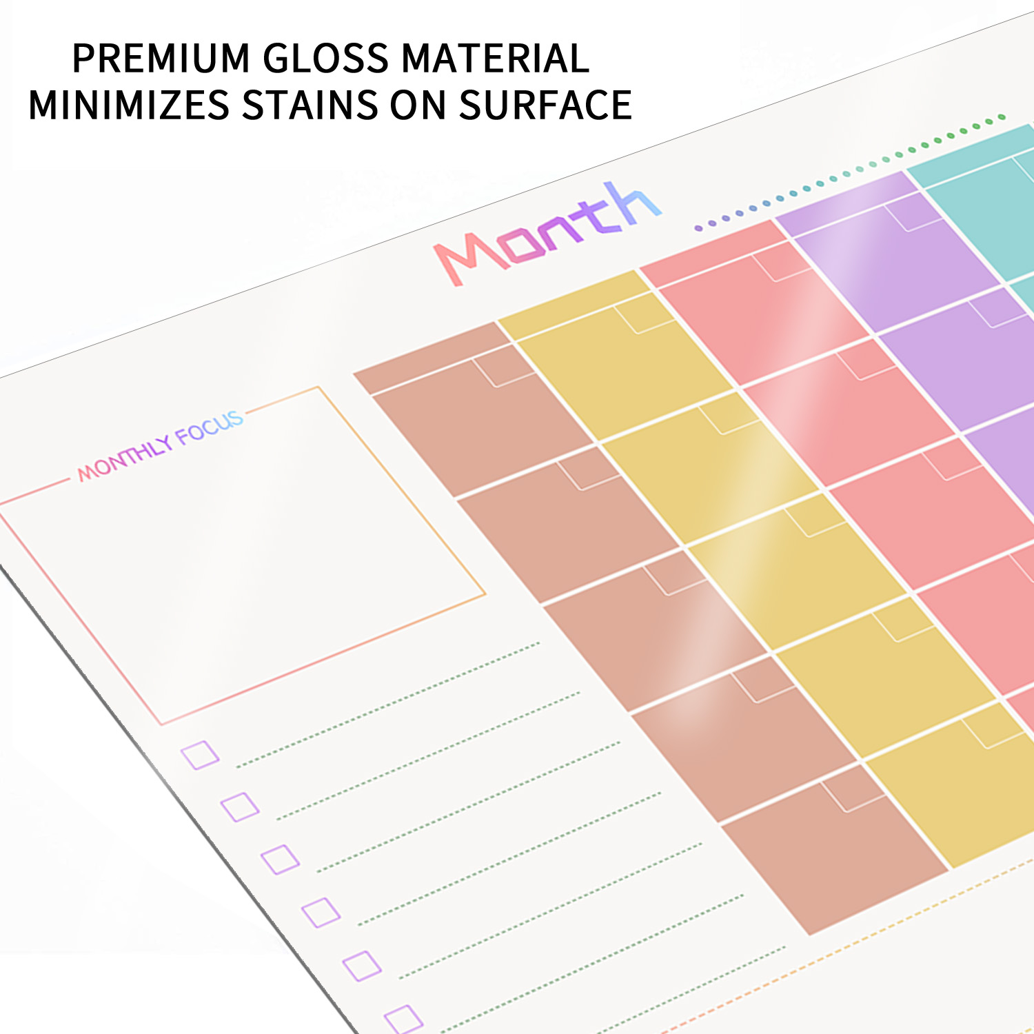 Magnetic Weekly Planner Fridge - Magnetic Calendar Board ulasan dan harga
