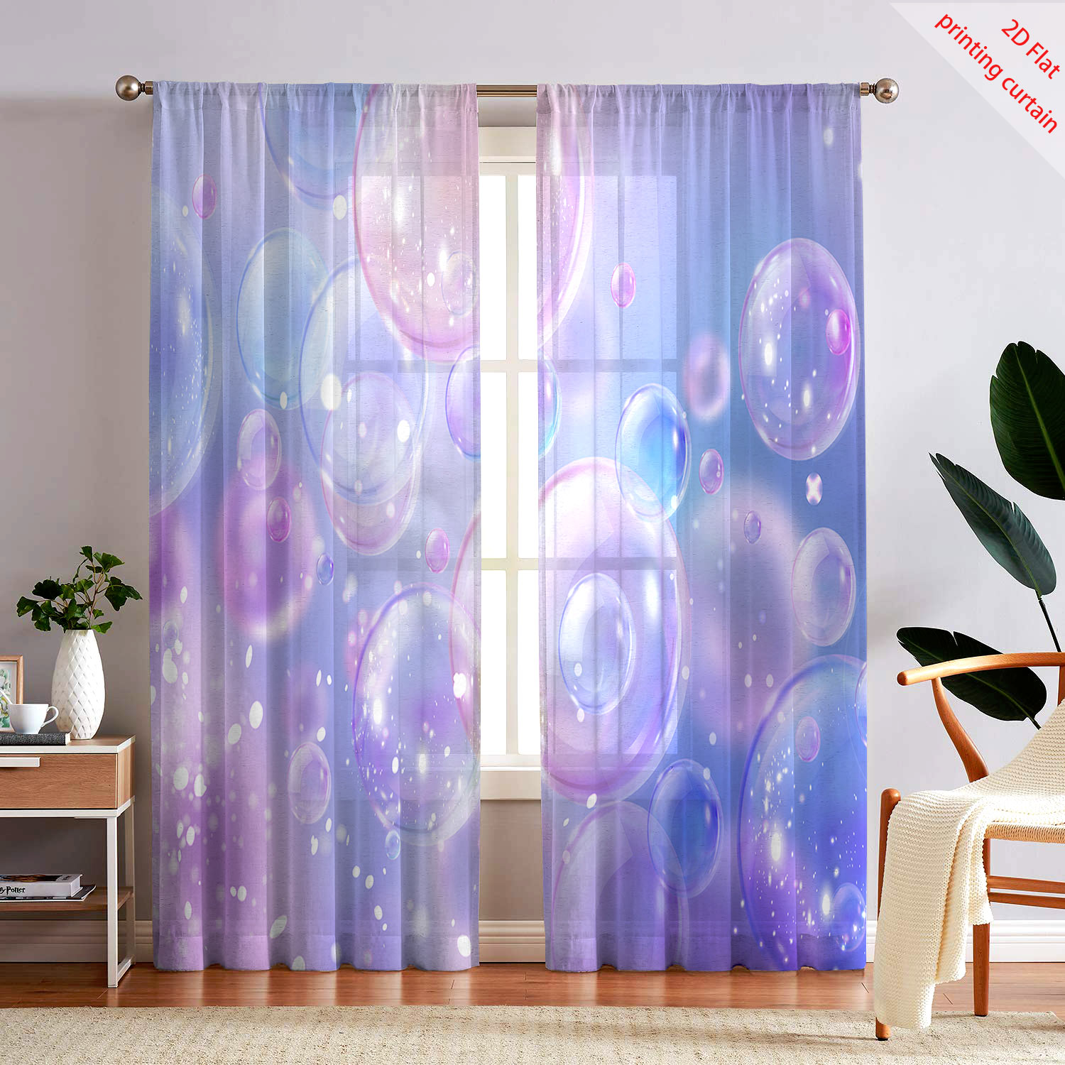 Dreamy bubble printed gauze cu - Home Office Youtube ulasan dan harga